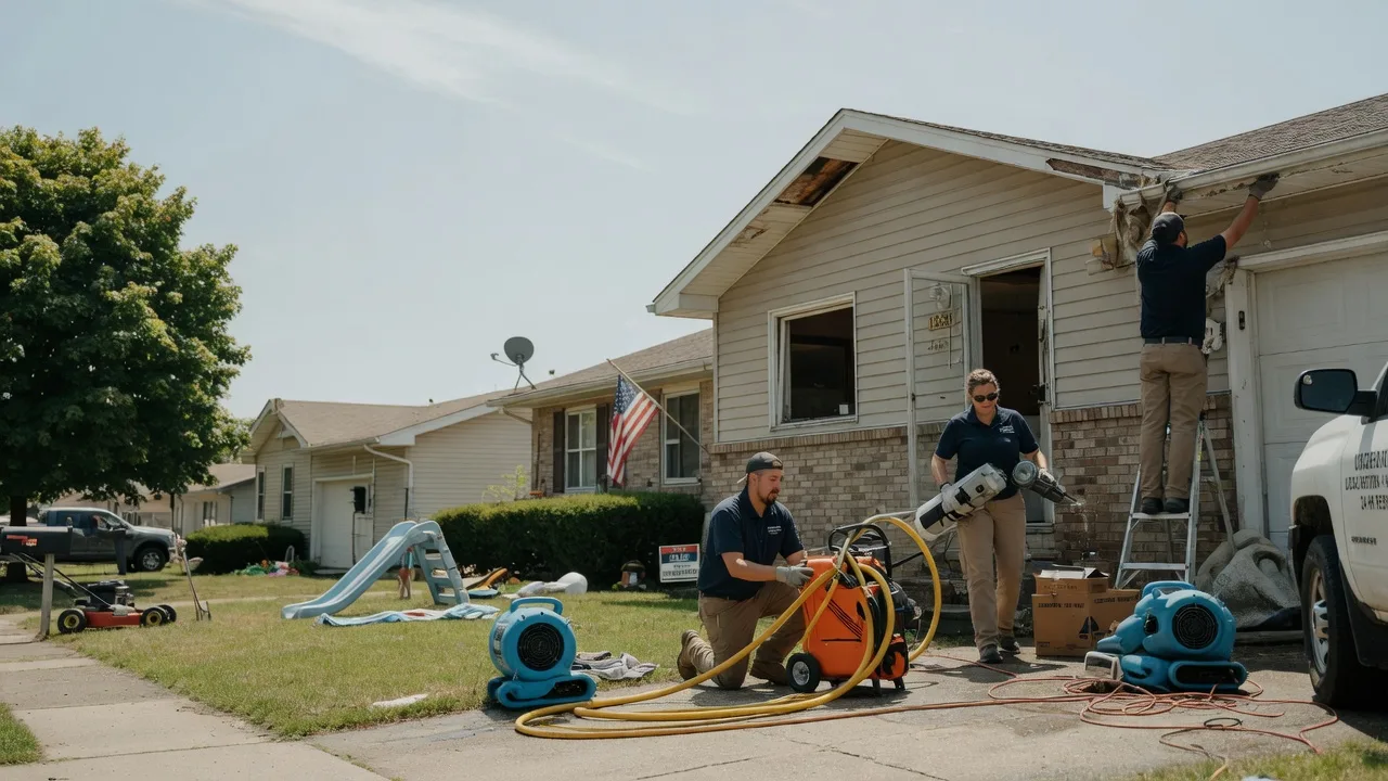 Water Damage Restoration in Harrisonville, PA near me